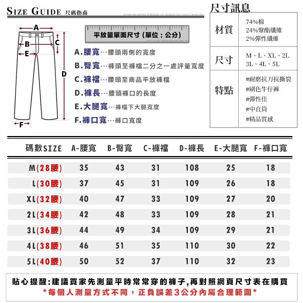 CS衣舖 寬鬆個性中直筒 牛仔長褲 9