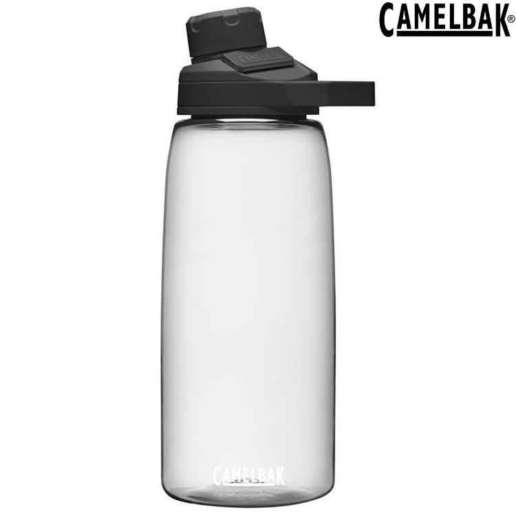 絕版出清 Camelbak Chute Mag 1000ml 戶外運動水瓶RENEW CB2469101001 晶透白