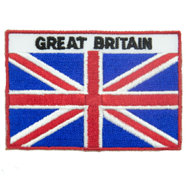 英國 電繡補丁 Flag Patch布貼 熱燙裝飾貼 熨斗燙貼 熨燙貼章 燙布貼 電繡胸章 辨識