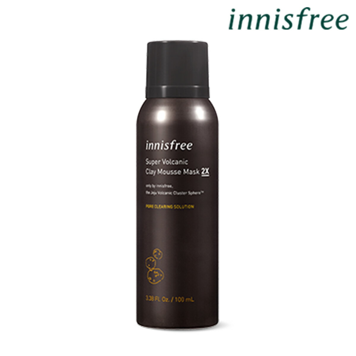 Innisfree火山岩泥潔淨慕絲2x