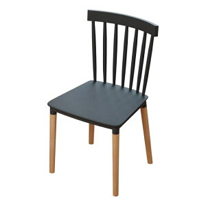 北歐ins椅子簡約靠背餐椅家用日式塑料椅實木網紅休閒椅子化妝椅