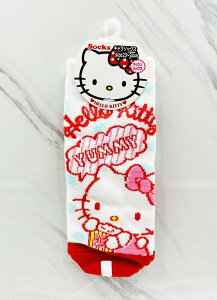 【震撼精品百貨】Hello Kitty 凱蒂貓~日本sanrio三麗鷗 KITTY襪子(23~24CM)Yummy*11684