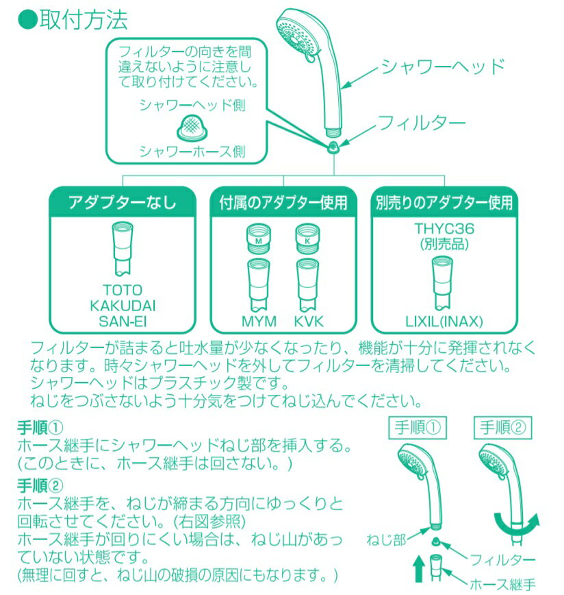 Toto 日本原裝平行輸入三段式省水沐浴蓮蓬頭把手手持花灑 Thyc62 洗樂適衛浴直營店 樂天市場rakuten