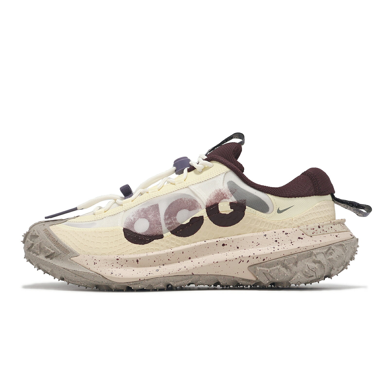 Nike 戶外鞋 ACG Mountain Fly 2 Low 男鞋 棕 米白 緩衝 抓地 止滑 運動鞋