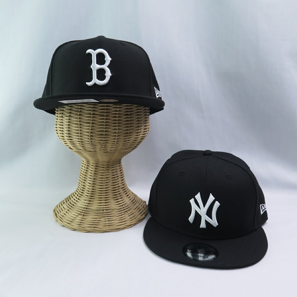 NEW ERA 棒球帽 950 MLB WHITE ON 經典黑白配色 洋基/紅襪【iSport愛運動】