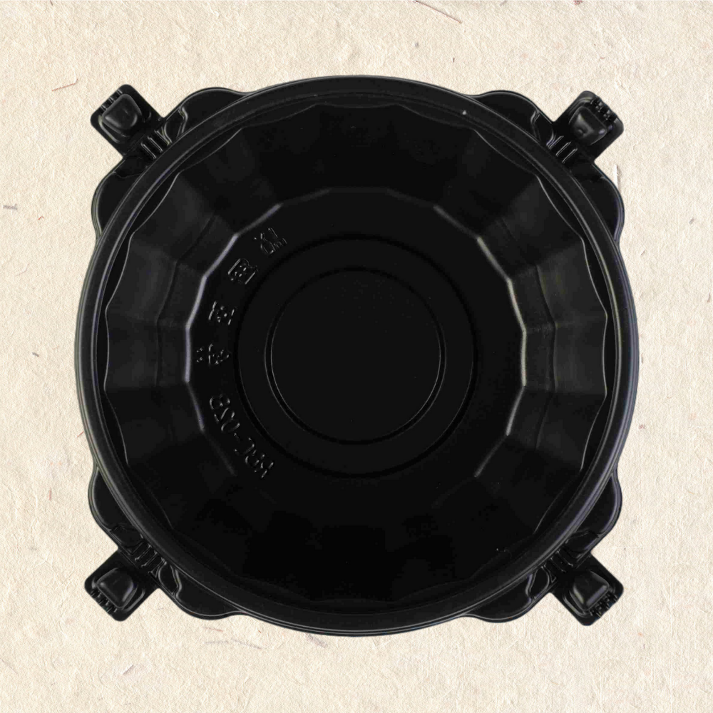 RELOCKS RBC-02 防漏碗 扣式餐盒 微波餐盒 黑色餐盒 自扣盒 外帶餐盒 便當盒 自扣 免洗碗 外帶碗 湯碗 麵碗 餐碗 碗盤 一次性餐盒 環保餐盒 RBC 02 2