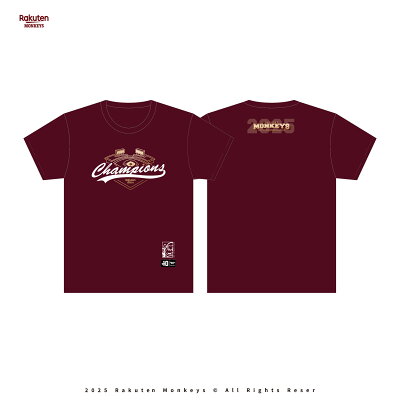 【預購】2025 CHAMPIONS 桃猿制霸紀念短T-紅