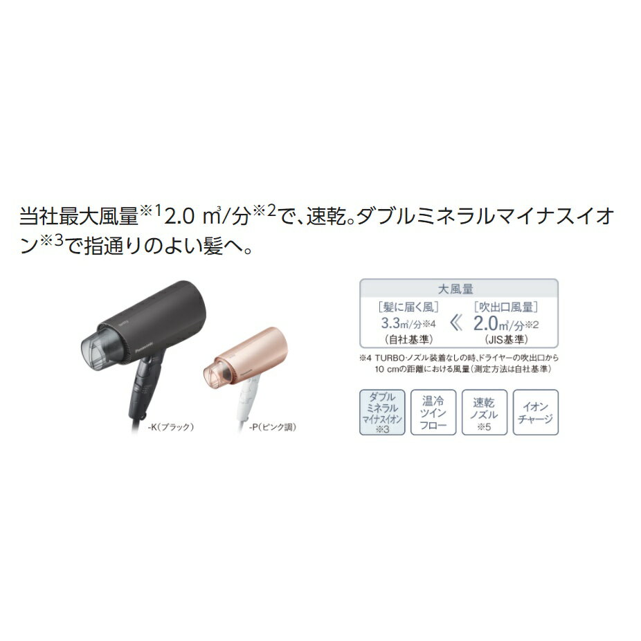 【日本直送！快速發貨！】Panasonic 國際牌 負離子 強力干燥 大風量 EH-NE7J 22最新