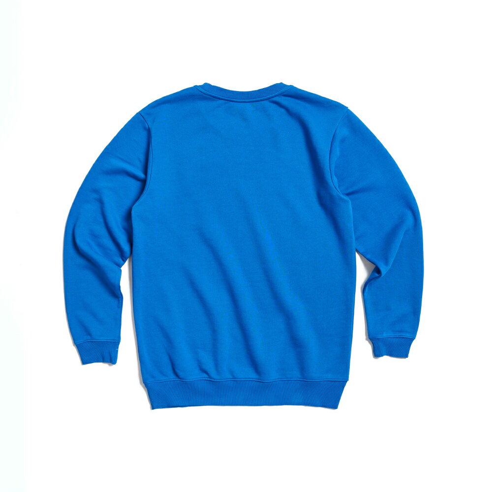 EDWIN 男女款 東京散策系列 富士山LOGO長袖T恤 (藍色) 2