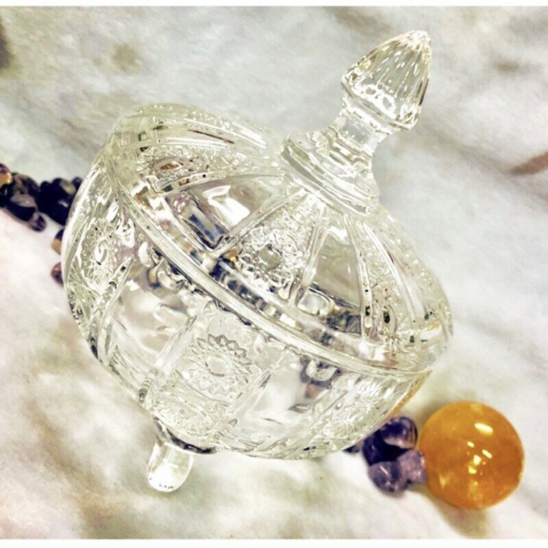 Sweet Heart 田芯開運精選 現貨 不用等 水晶淨化消磁碗 贈✨天然原礦水晶消磁石 or五行水晶消磁石✨糖果罐