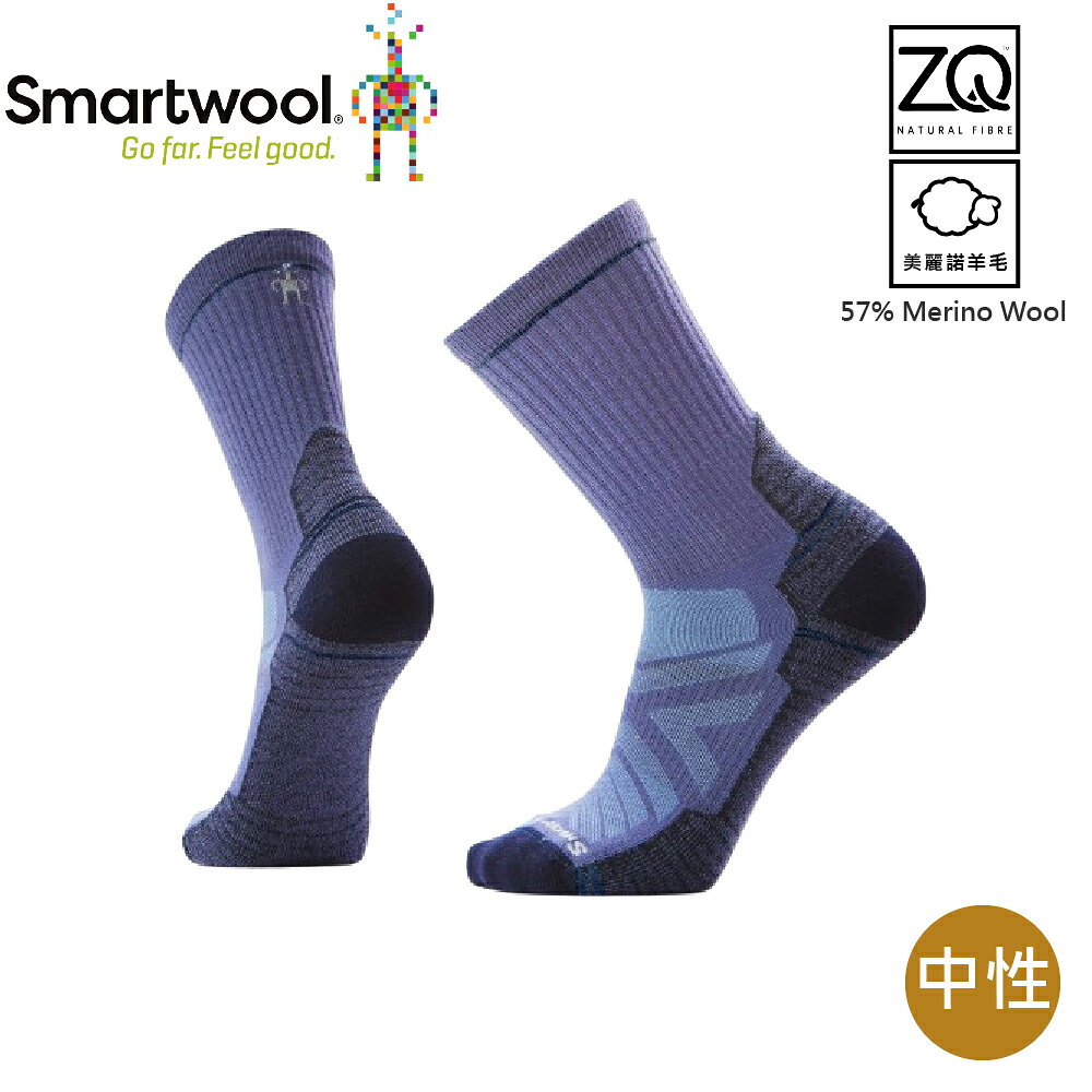 【SmartWool 美國 機能戶外全輕量減震中長襪《暮藍》】SW001614/美麗諾羊毛襪/跑步襪/吸濕排汗/路跑/馬拉松