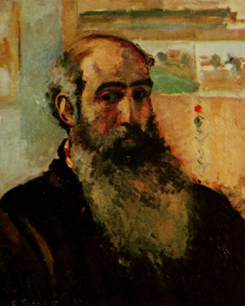 Posterazzi: Self-portrait 1873 Stretched Canvas - Camille Pissarro (18 ...