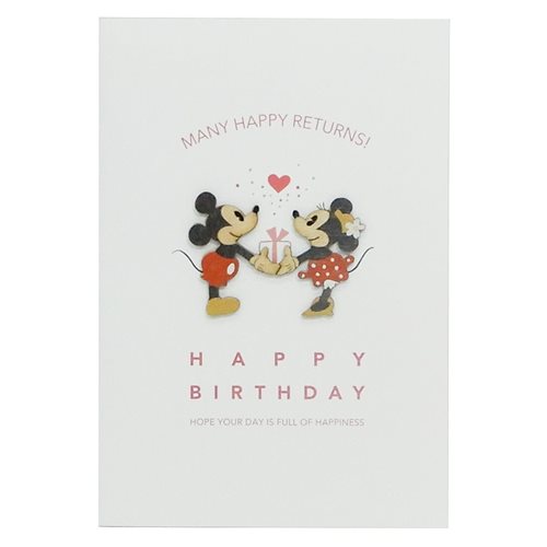 大賀屋 米奇 卡片 木質 精緻 迪士尼 DISNEY 生日卡片 萬用卡 感謝卡 日本製 正版 授權 J00014736