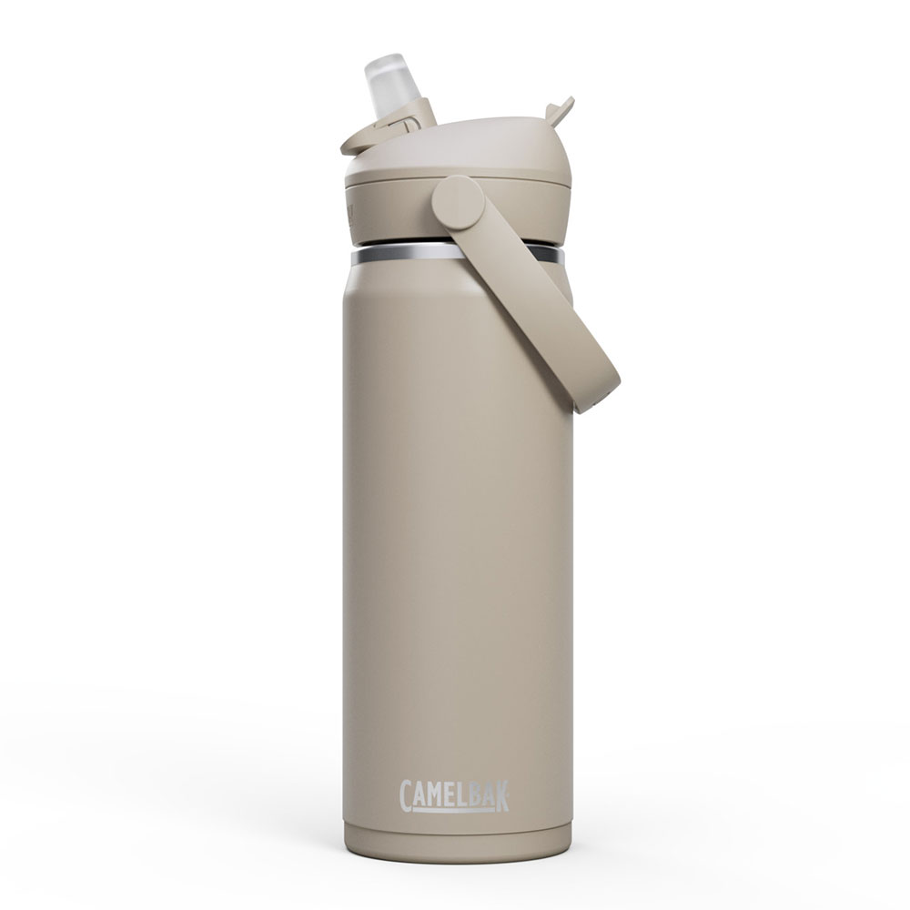 《CamelBak》600ml Flip Straw不鏽鋼多水吸管保溫瓶 (多色選擇)