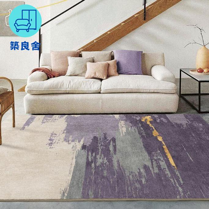 工廠貨 免運 地墊 地毯 門墊 家用地毯 少女臥室地毯網紅薰衣草紫色地毯美容院地毯客廳沙發地墊拍照地毯特惠/開立發票 售後保障 z1226全館八折