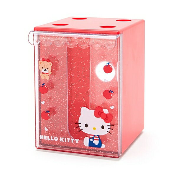 【震撼精品百貨】Hello Kitty 凱蒂貓~日本三麗鷗SANRIO KITTY單抽積木收納盒*09269