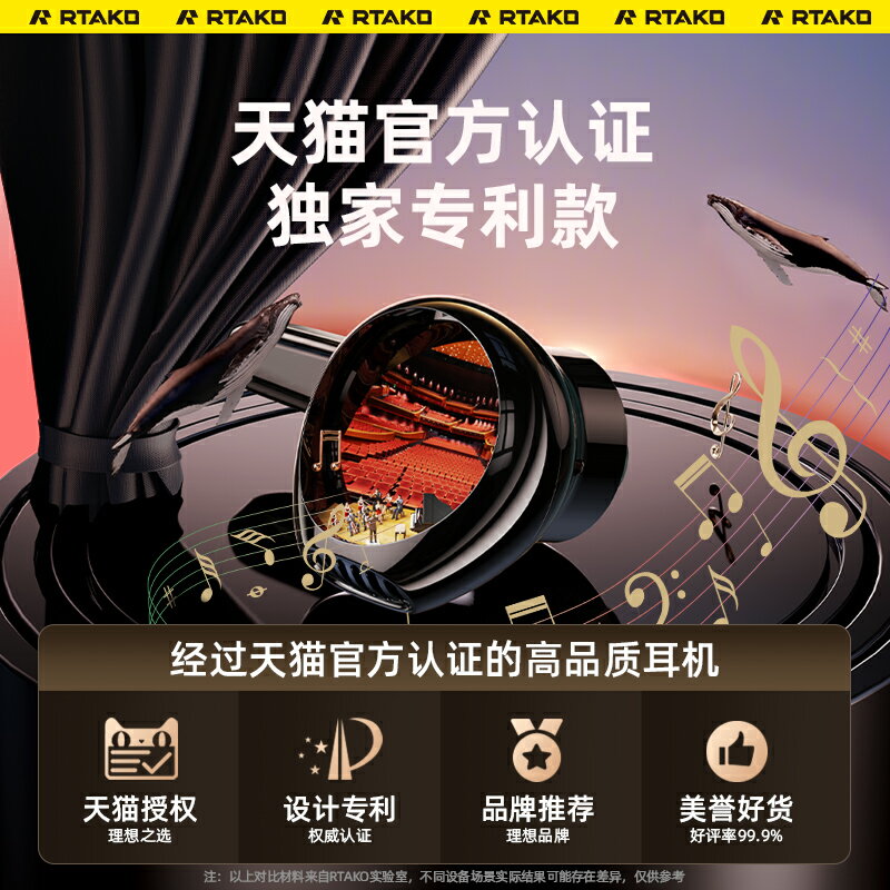2024新款type-c介面高音質有線圓孔電腦耳機適用華為小米oppo手機