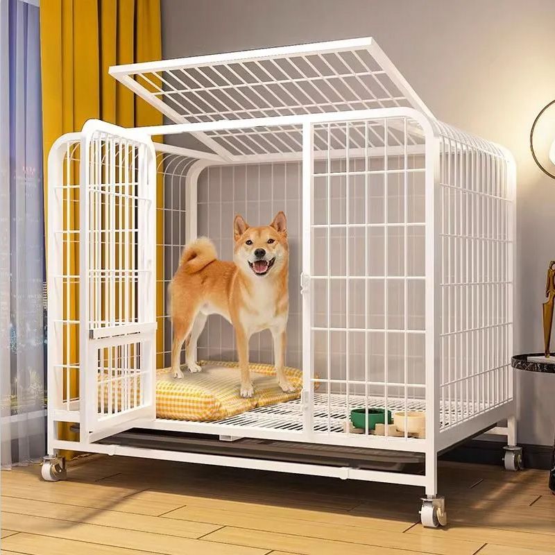 【狗籠】狗籠子中型小型犬大型室內帶廁所一體柴犬柯基狗窩寵物籠狗狗圍欄