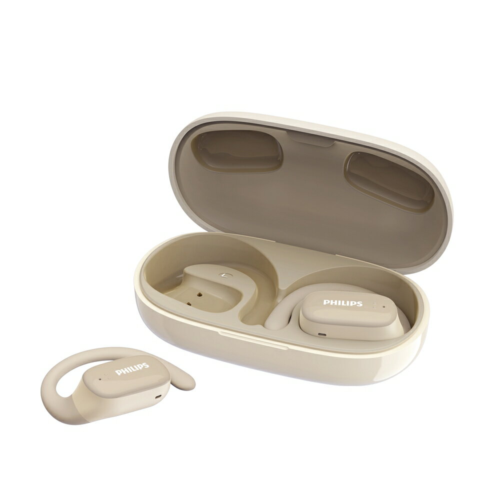 【兩色任選】PHILIPS 飛利浦 22H長續航開放式真無線運動耳機 藍芽耳機 黑/白 2