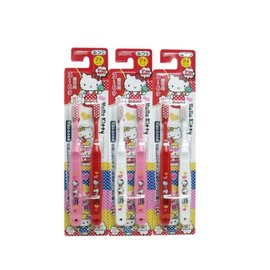 日本製 Hello Kitty 牙刷組3-6歲 2支入X1組 78元【顏色隨機出貨】