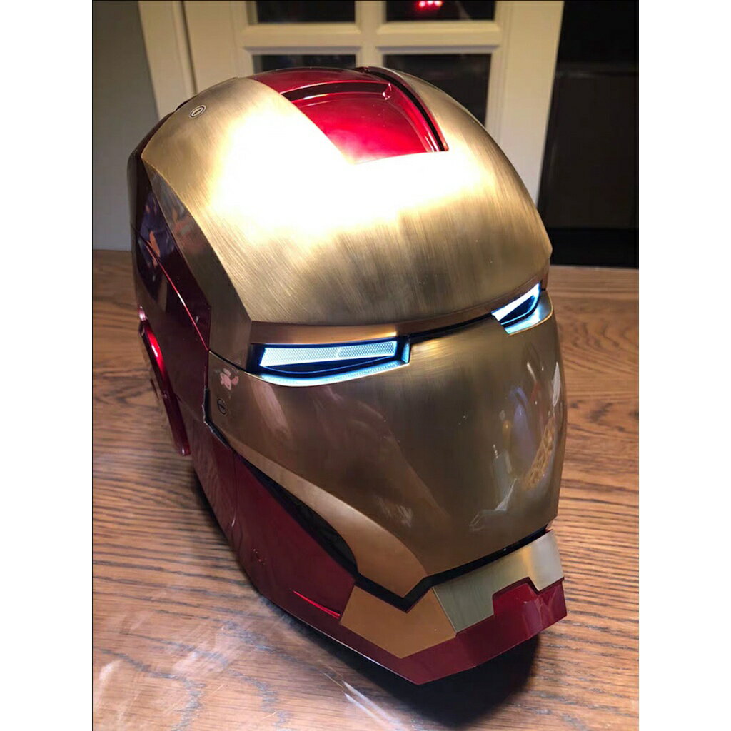 ISONA AUTOKING 1:1 鋼鐵人頭盔 MK5頭盔 MK7頭盔 鋼鐵人面具 鋼鐵人電動頭盔 鋼鐵人聲控頭盔 7