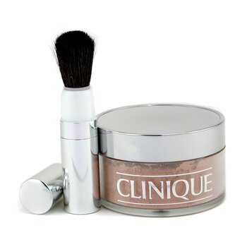 Clinique 倩碧 Blended Face Powder + Brush 晶瑩蜜粉 含蜜粉刷 # No. 04 Transparency