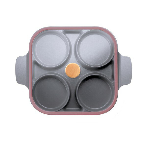 限時加碼送⭐【NEOFLAM】Steam Plus Pan雙耳烹飪神器&玻璃蓋-粉紅FIKA_瓦斯爐 電磁爐 烤箱可用 ⭐贈烘焙調理三件組