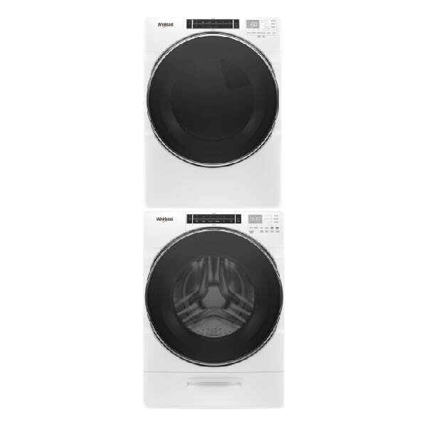 【Whirlpool 惠而浦】16+17 天然瓦斯乾衣機+變頻滾筒(蒸氣洗) (8TWFW8620HW+8TWGD8620HW)【三井3C】