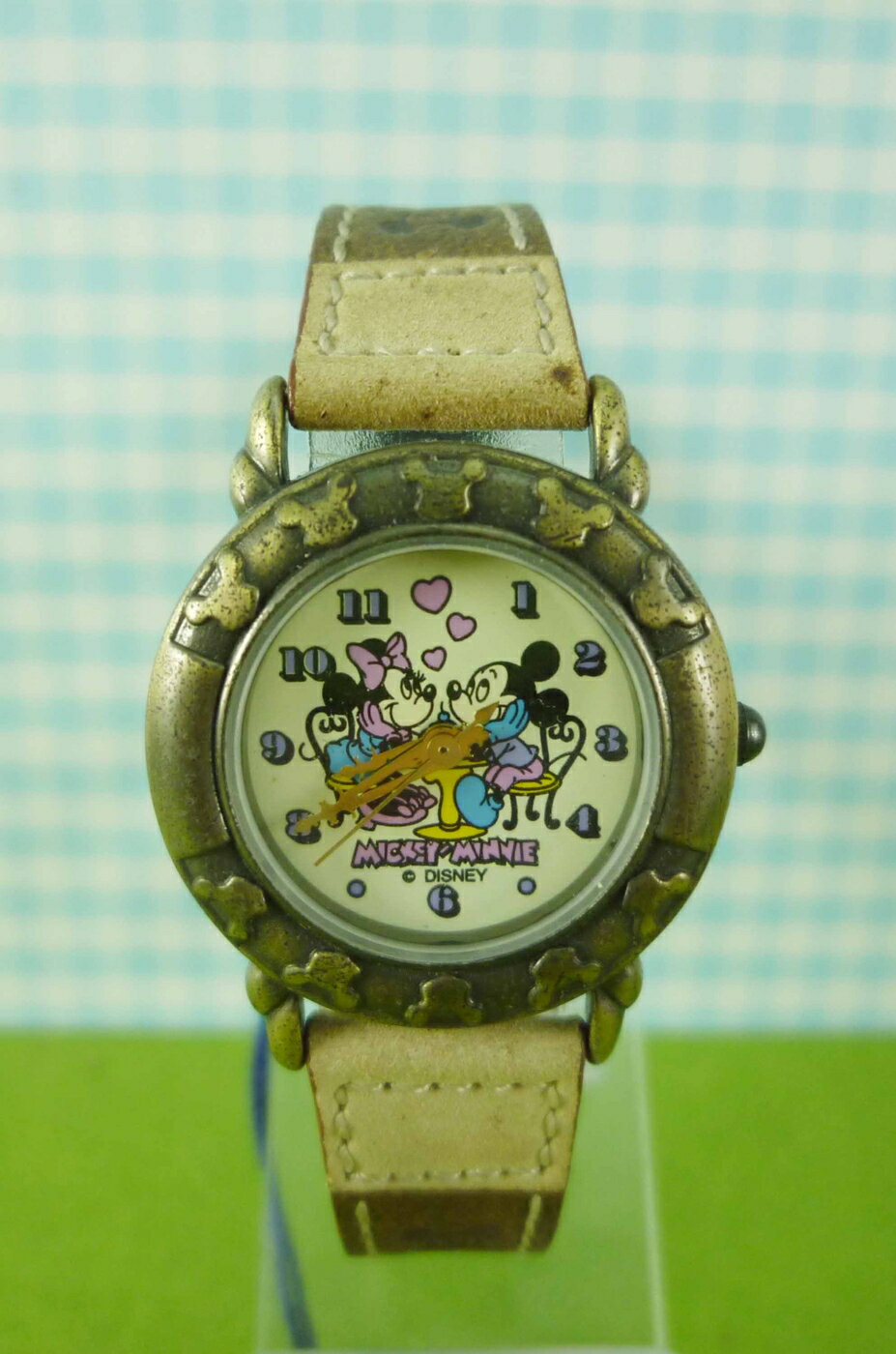 【震撼精品百貨】米奇/米妮 Micky Mouse 手錶 約會中圖案 震撼日式精品百貨