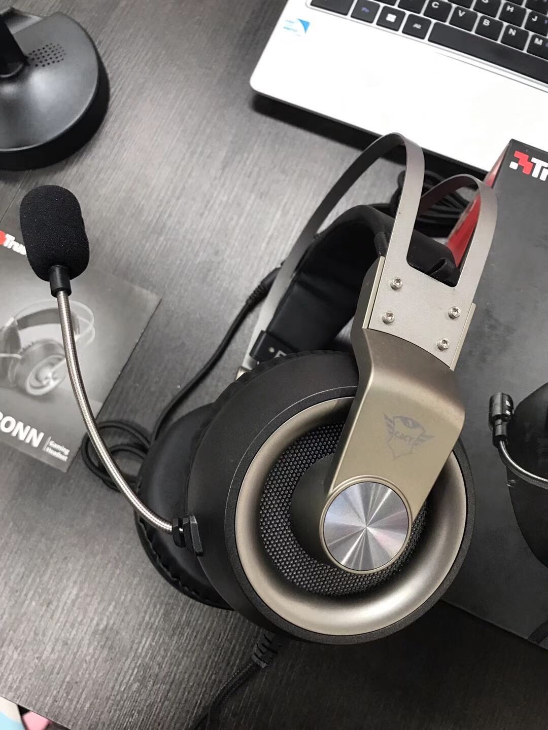 西伯利亞海外版Trust GXT430電競遊戲頭戴式耳機有線3.5mm耳麥合一【北歐家居生活】