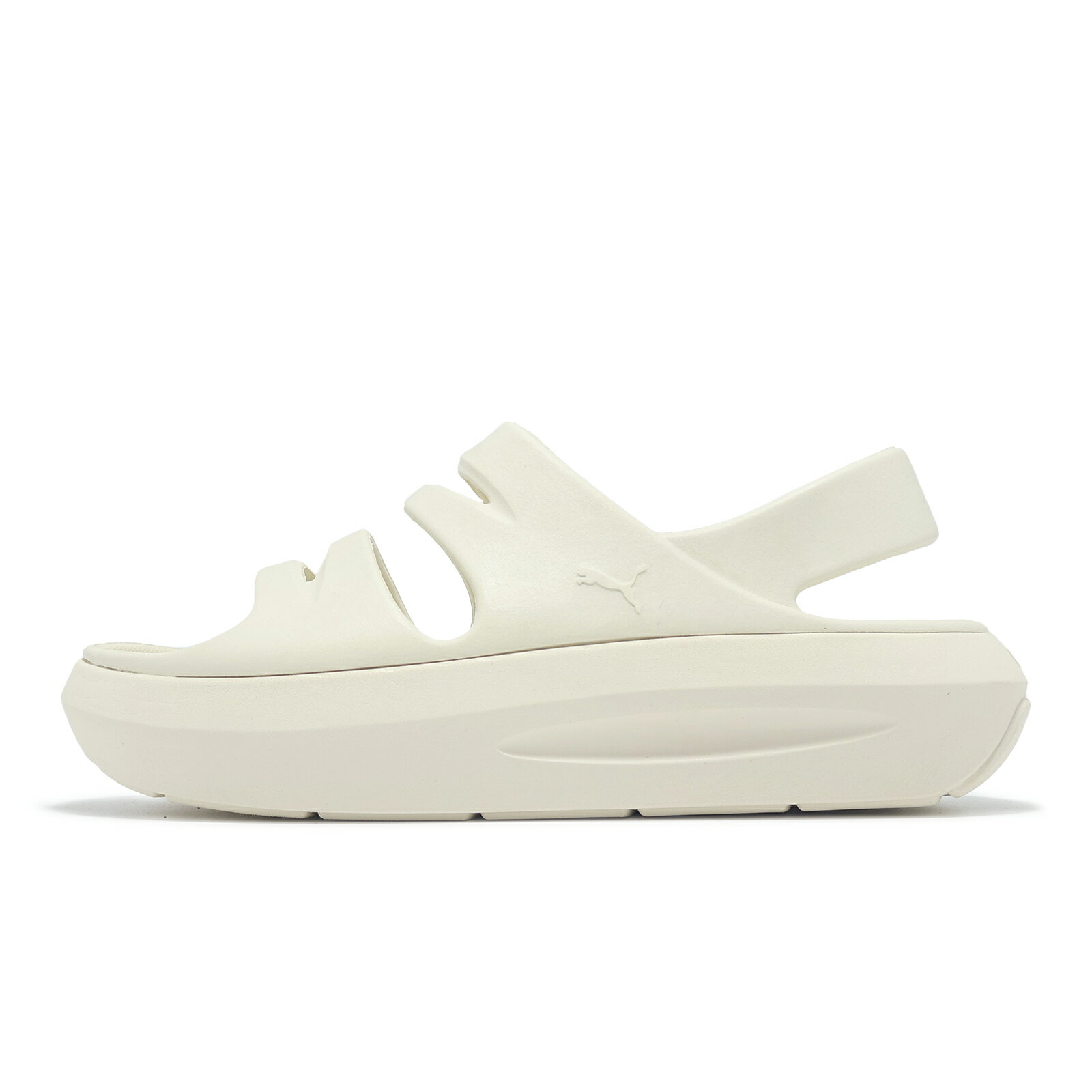 Puma 涼鞋 Flatter Sandal 女鞋 米 緩衝 厚底 一體式 涼拖鞋
