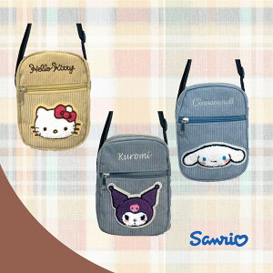 刺繡斜背包-三麗鷗 Sanrio 日本進口正版授權
