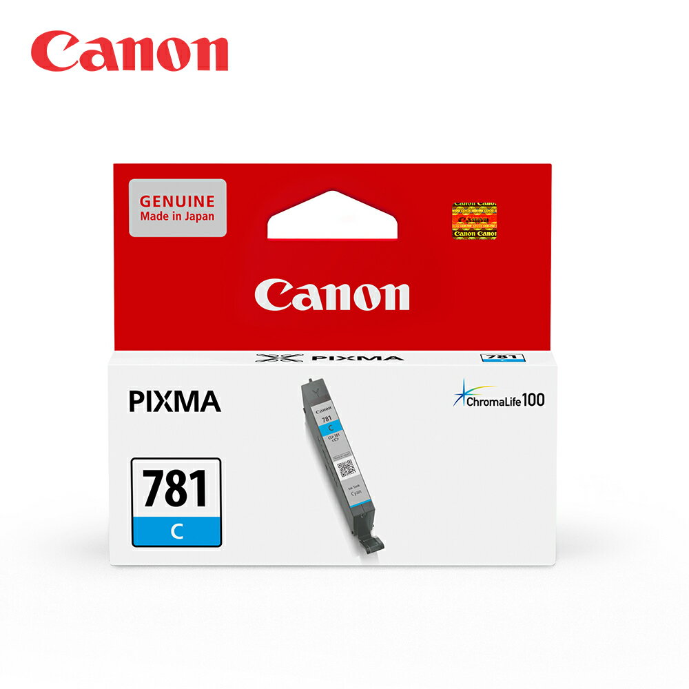 CANON CLI-781-C 原廠藍色墨水匣