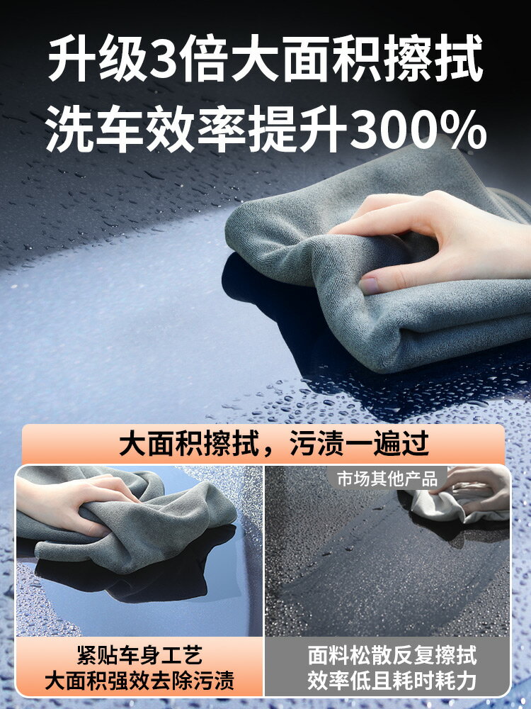 高階鹿皮抹布洗車毛巾擦車布專用巾吸水不掉毛大號加厚吸水車用品