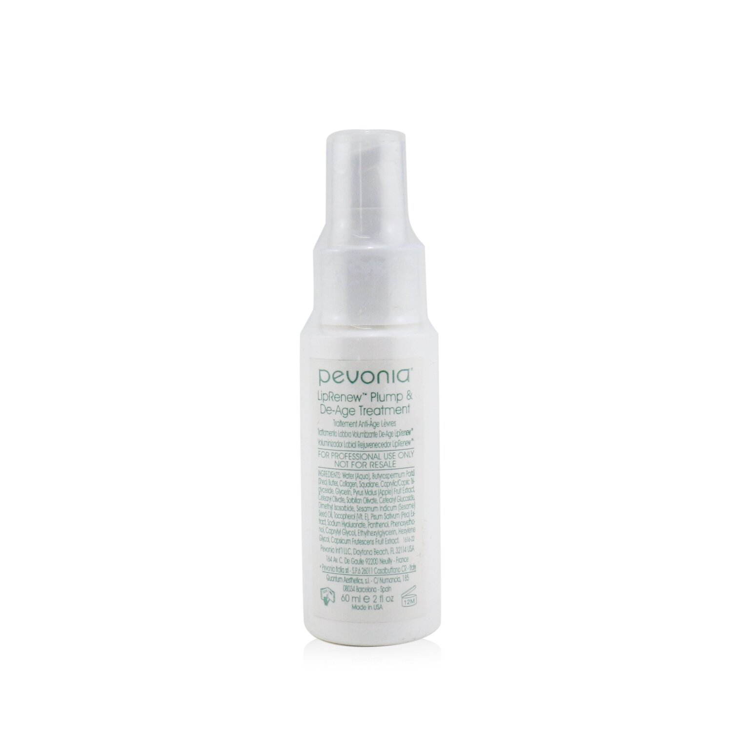培芳妮婭 Pevonia Botanica - Ligne Speciale LipRenew豐盈和脫髮護理（髮型店裝）