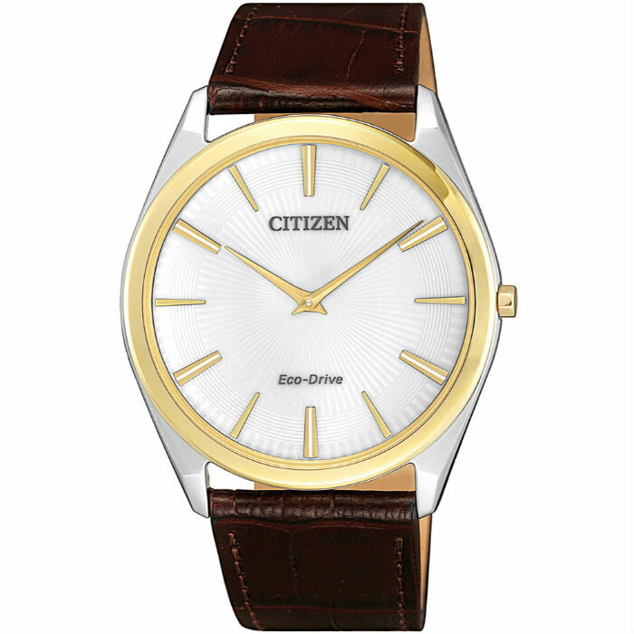 CITIZEN 星辰 AR3074-03A 優雅簡約光動能腕錶 / 白面 38.4mm｜樂天領券折300★全館特惠中★指定刷卡回饋10%