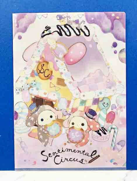 【震撼精品百貨】 Sentimental Circus 憂傷馬戲團 SAN-X A4檔案夾/資料夾-薑餅屋#74775 震撼日式精品百貨