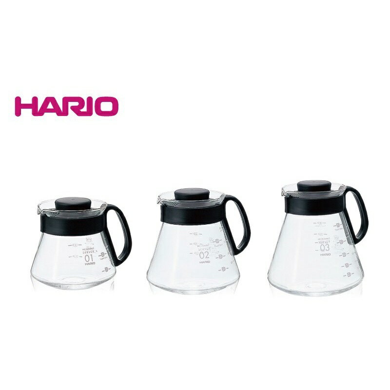 HARIO V60耐熱玻璃壺 咖啡壺 手沖玻璃壺 日本製 XVD-36/60/80B『歐力咖啡』
