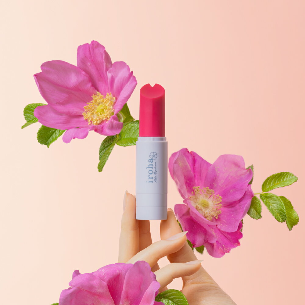 【官方直營】 日本 iroha stick 秀姿態 [玫紅色] 情趣用品 按摩棒 18禁 日本 水原希子 聯名 多段震動 多頻震動 現貨 簽名 口紅 隨身攜帶 防水