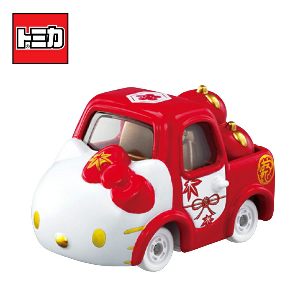【日本正版】Dream TOMICA SP 凱蒂貓 和服系列 紅色款 Hello Kitty 多美小汽車 - 166696