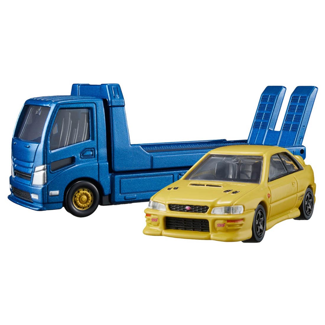 《 TAKARA TOMY 》TOMICA PREMIUM 載運車 速霸陸 IMPREZA WRX TYPE R 東喬精品百貨