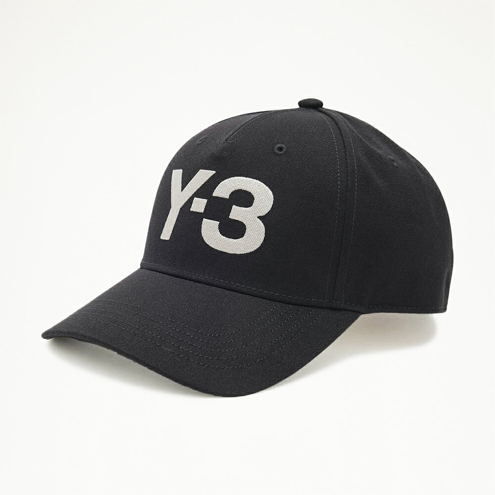 Y-3 山本耀司 Adidas Y-3 LOGO 運動棒球帽鴨舌帽 黑色(H62981)