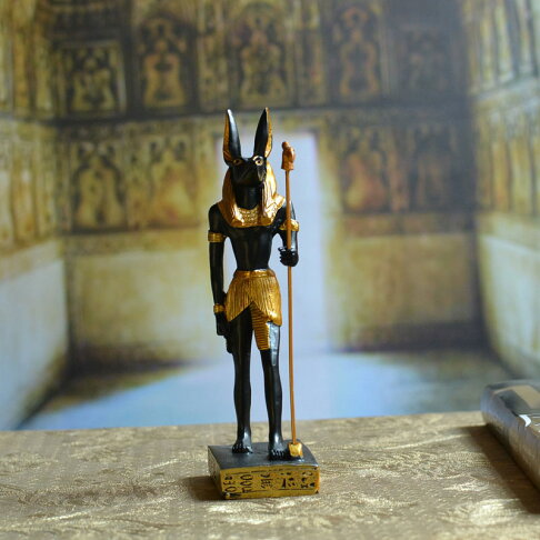 木乃伊禮品歸來埃及神像阿努比斯狗神擺件荷魯斯守護神旅游紀念品 2