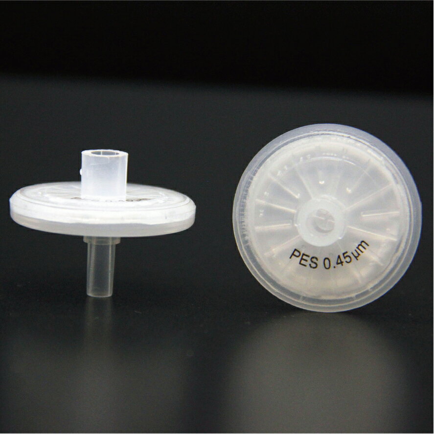 《實驗室耗材專賣》Labfil PES 針筒過濾器(雙層膜) 直徑13mm 孔徑0.45μm 100pcs/pk 實驗儀器 小飛碟