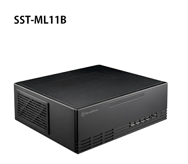 【最高現折268】SilverStone 銀欣 MILO 11 超薄型Micro-ATX機殼/SST-ML11B