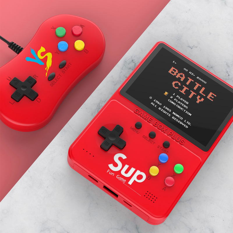 多功能行動電源 掌上遊戲機500款遊戲行動電源K31遊戲機500合一 雙打 迷你掌機連電視雙人兒童玩具 3