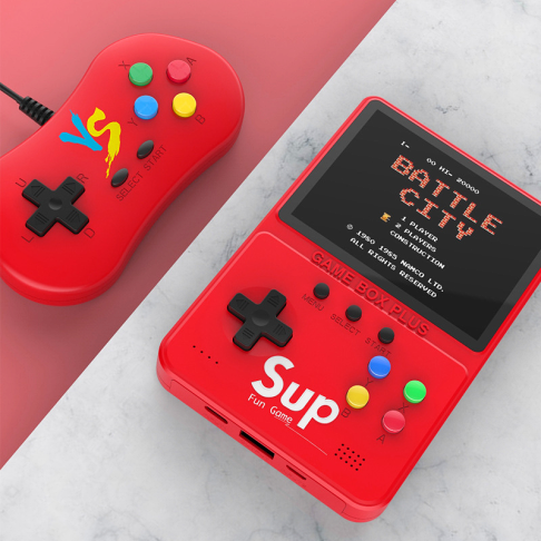 多功能行動電源 掌上遊戲機500款遊戲行動電源K31遊戲機500合一 雙打 迷你掌機連電視雙人兒童玩具 3