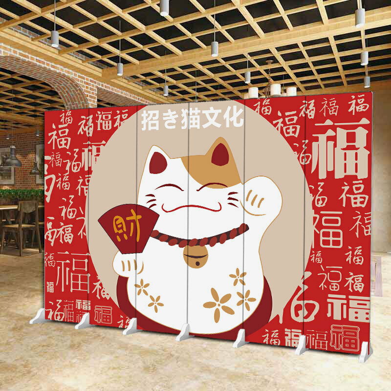 屏風隔斷復古時尚專用餐廳餐飲飯店包廂簡易遮擋折疊移動/屏風/擋風屏/隔斷屏/遮擋屏/折疊屏/玄關屏風/客廳屏風