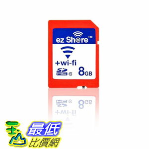 [107美國直購] 儲存卡 Wifi Sd Memory Card 8GB Class 10 New New Inc® 2nd Generation Ez Share _z023