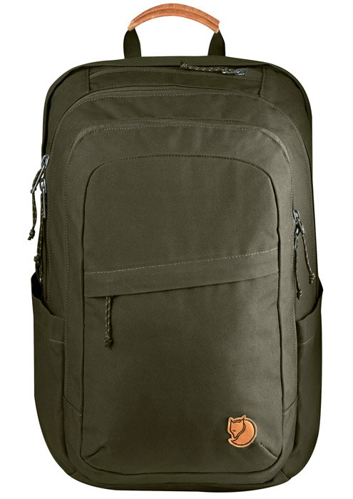 【鄉野情戶外專業】 Fjallraven |瑞典|  小狐狸 Raven 28L 筆電背包／G1000 復古後背包／26052 《深橄綠633》